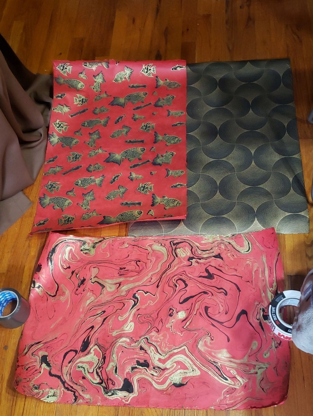 Lot 3 Paper Wall Art